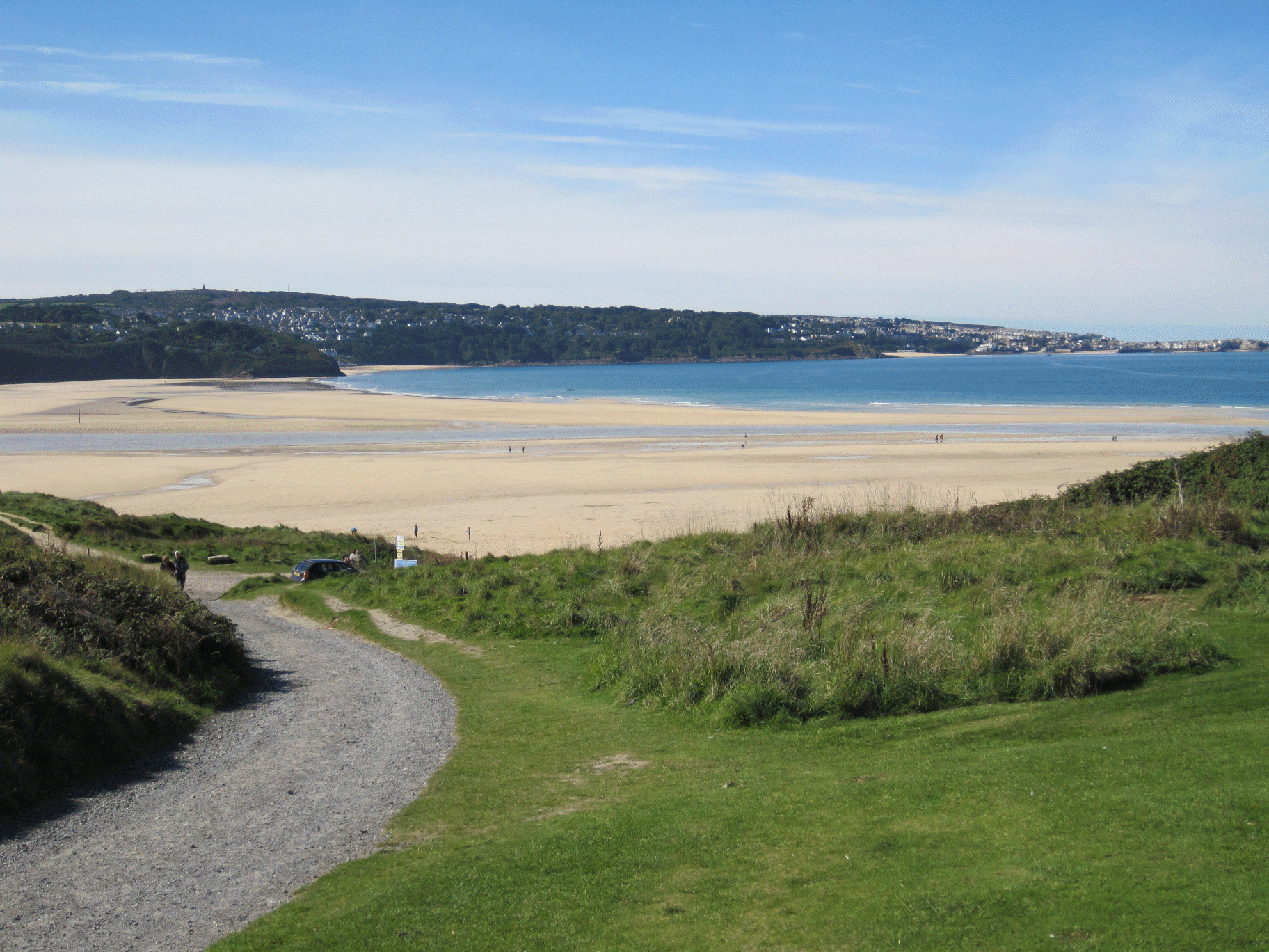 St Ives Bay and River mouth